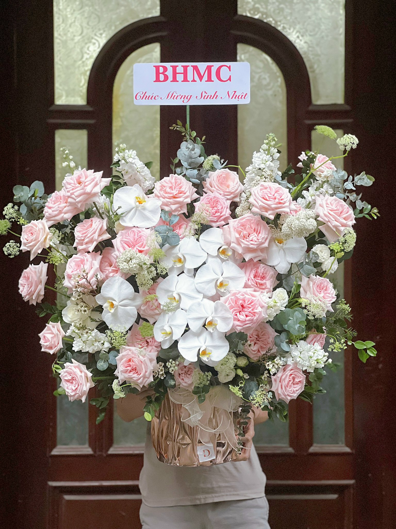 Giỏ hoa đẹp - HG014